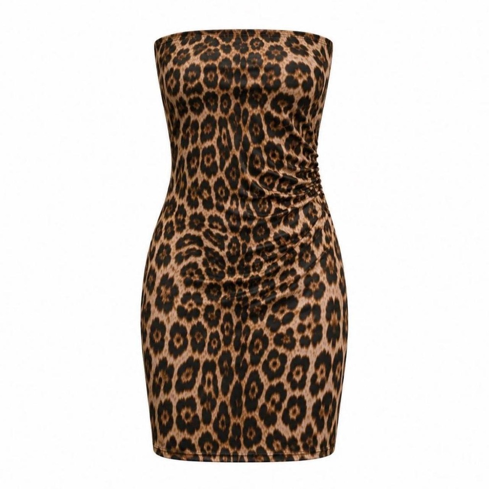 Cavalli Strapless Tube Dress